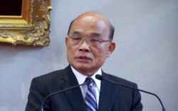 资料照“台湾行政院长苏贞昌