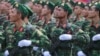 Các binh sỹ tham gia diễn binh nhân kỷ niệm 40 năm ngày 30/4 hồi năm 2015