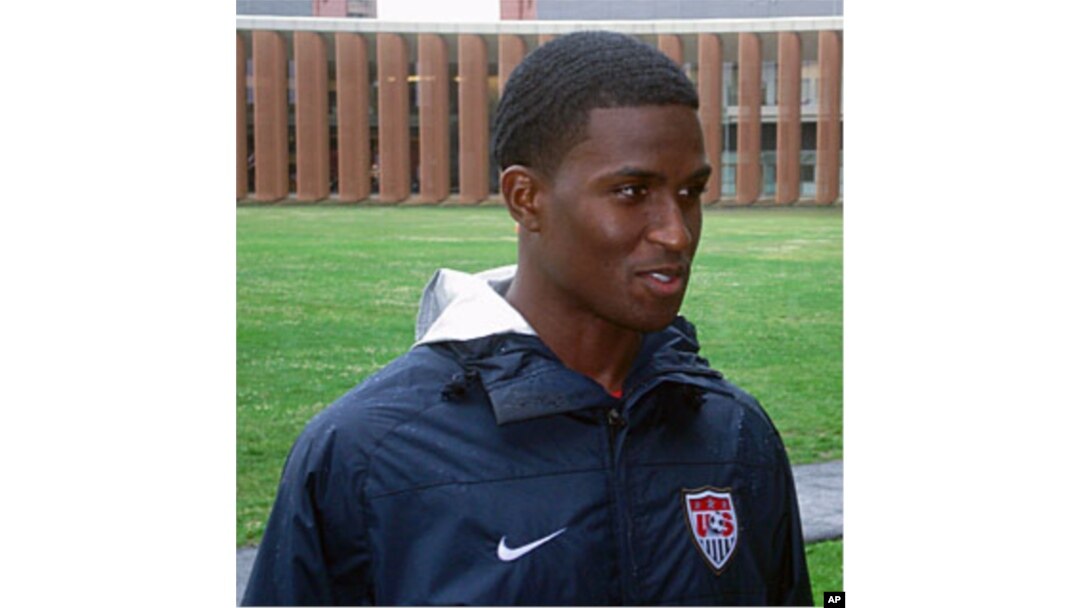US soccer team forward Edson Buddle, 18 May 2010
