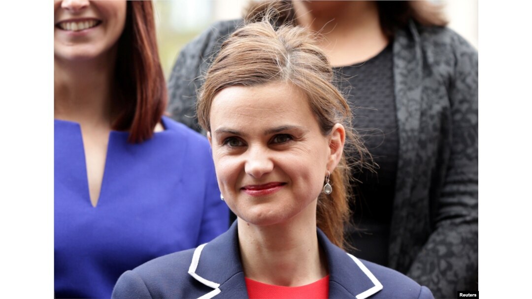 FILE - Batley and Spen MP Jo Cox is seen in Westminster May 12, 2015.