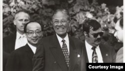 李登輝訪問母校康奈爾大學(圖片來源：康奈爾大學)