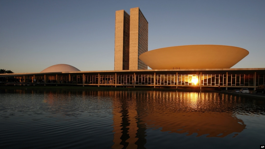 Brasília - Capital do Brasil com a emblemática obra arquitectural de Oscar Niemeyer morto em Dezembro deste ano