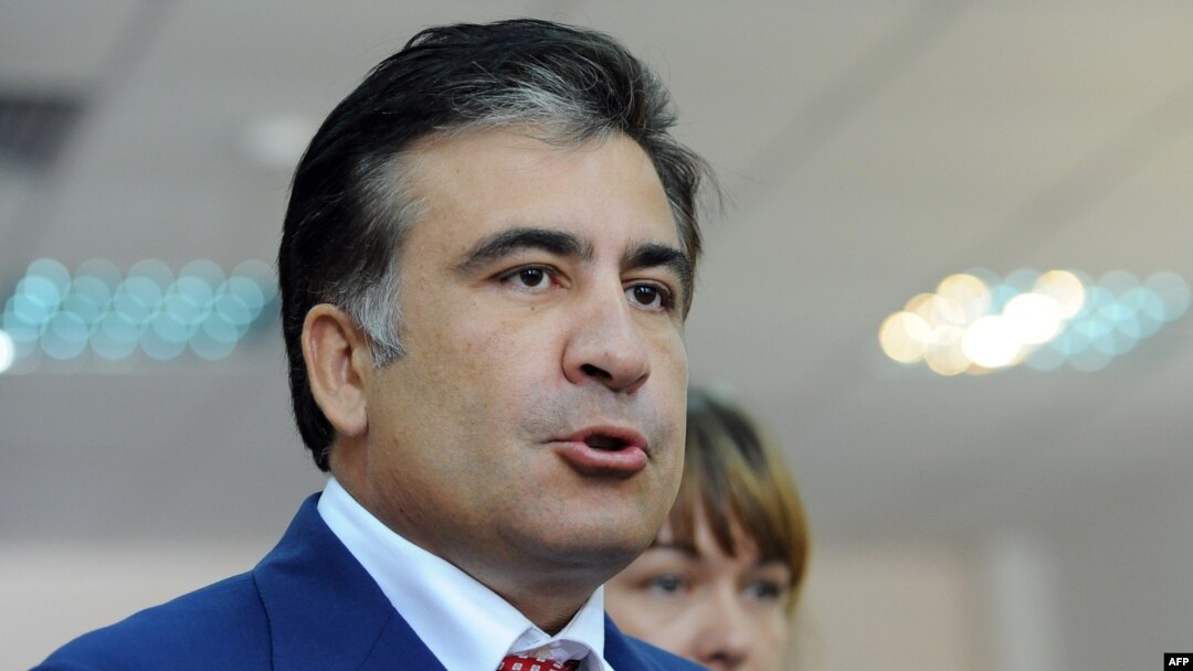 Gruziya prezidenti Mixail Saakashvili, Tbilisi, 1-oktabr, 2012-yil.