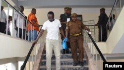 Erick Kabendera akiwa mahakamani