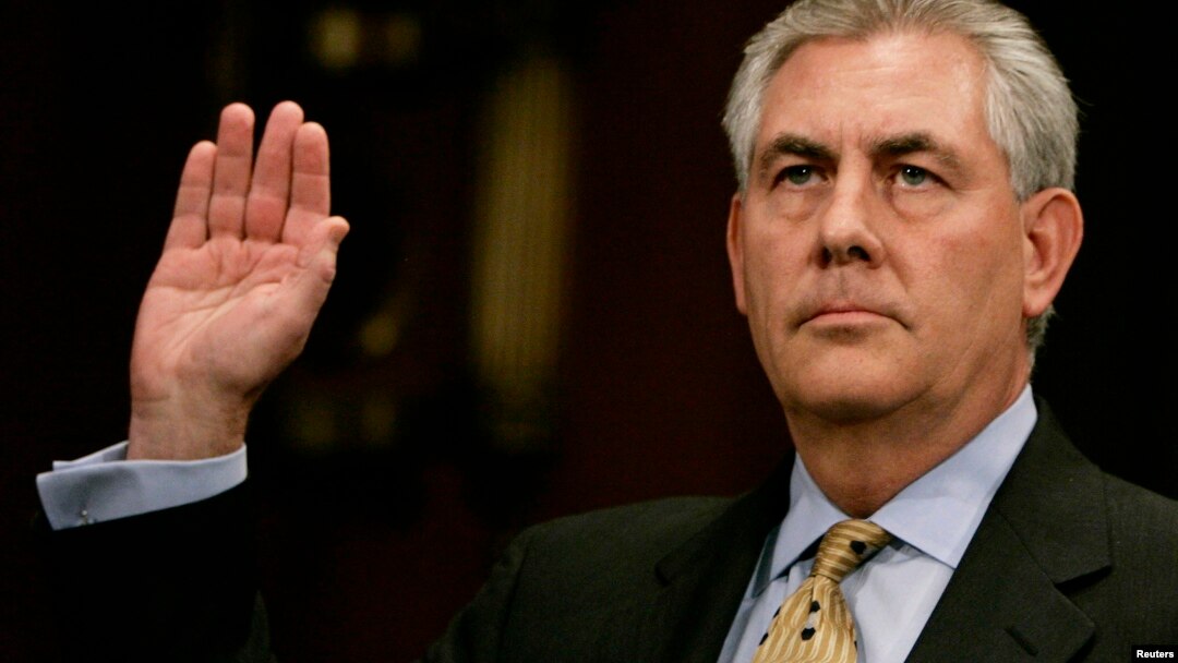 Tillerson de 64 años, no tiene ninguna experiencia en un puesto de gobierno, pero sí una brillante carrera de más de 40 años.