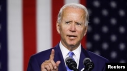 Joe Biden, candidato democrata à Presidência