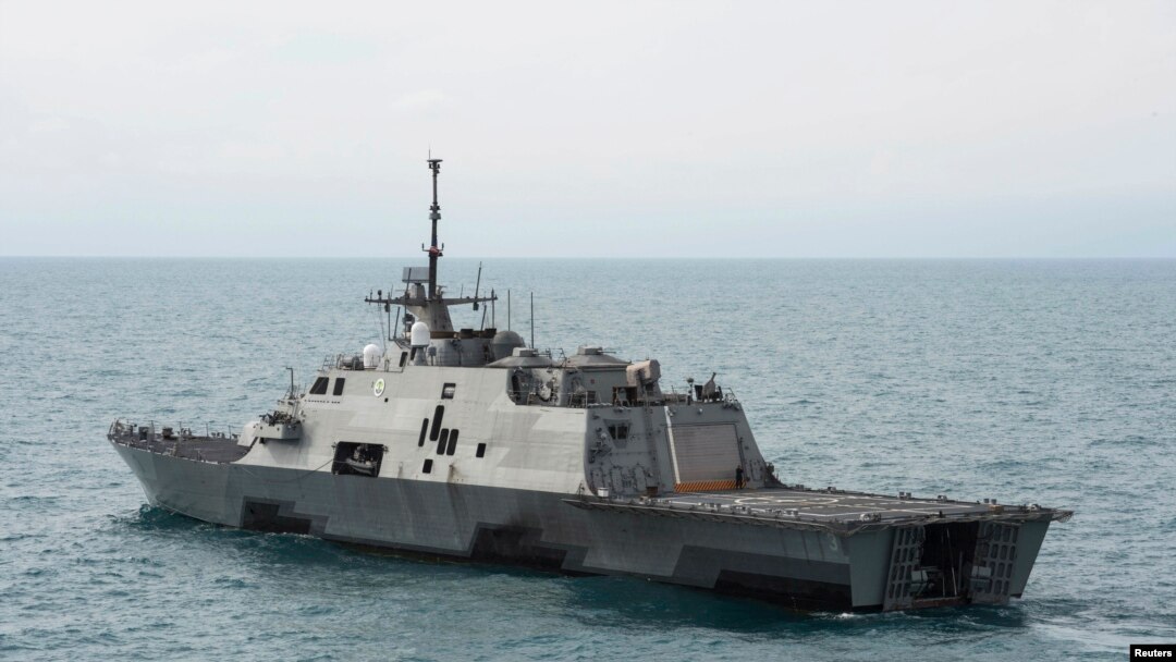 美國“沃斯堡”號(USS Fort Worth)濱海戰鬥艦。