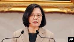 台灣總統蔡英文資料照。