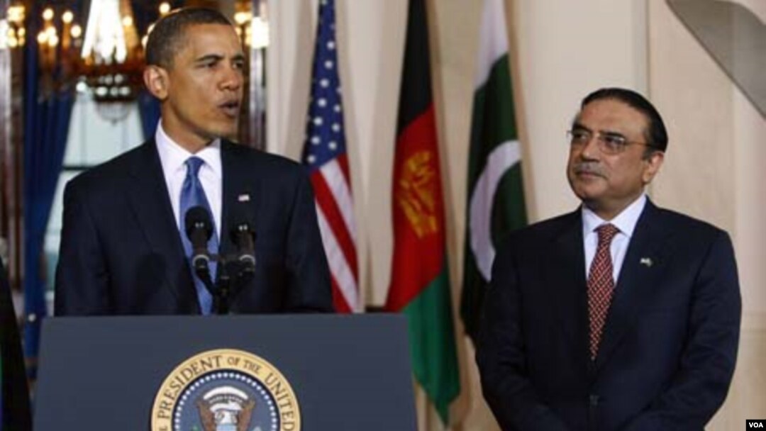 Obama y su homólogo pakistaní Asif Ali Zardari tuvieron un encuentro en Washington para mejorar los esfuerzos de ambas naciones en el combate contra el terrorismo.