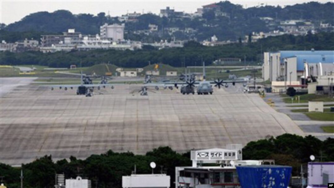 美軍駐沖繩軍事基地 (資料圖片)