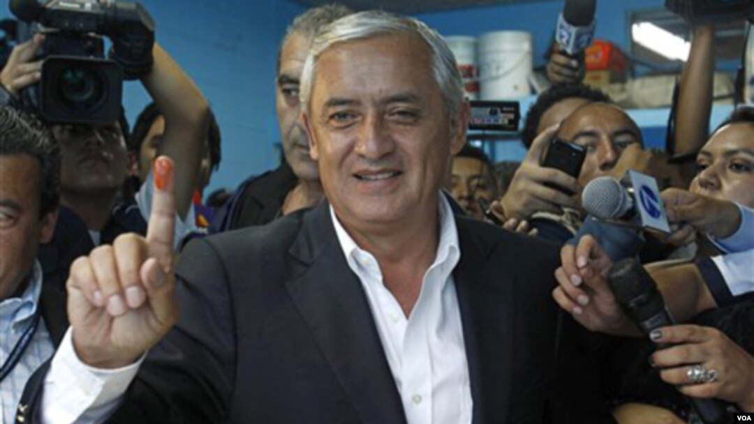 Desde su campaña, Pérez Molina anunció “mano dura” contra el crimen, uno de los principales flagelos en Guatemala.