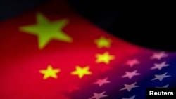 美中國旗(路透社)