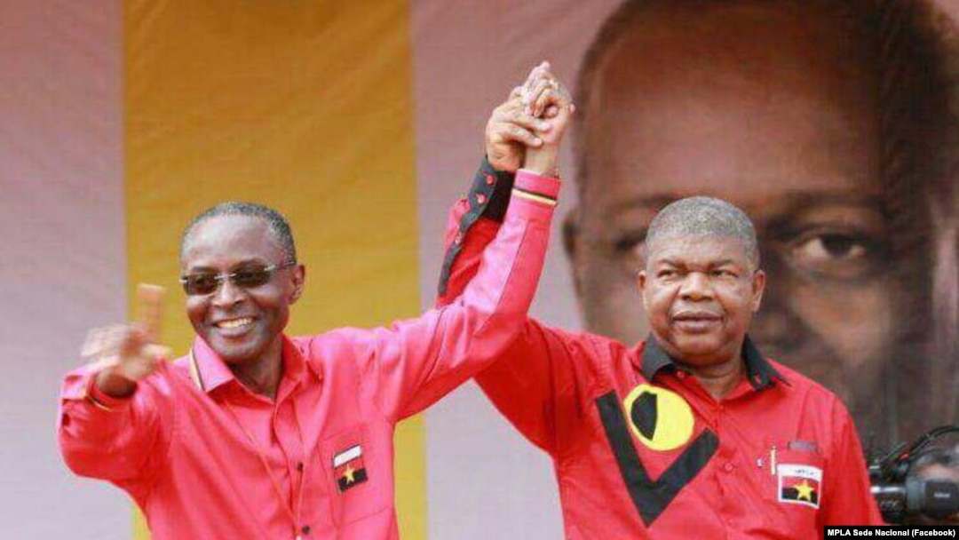 Bornito de Sousa eJoão Lourenço, candidatos do MPLA