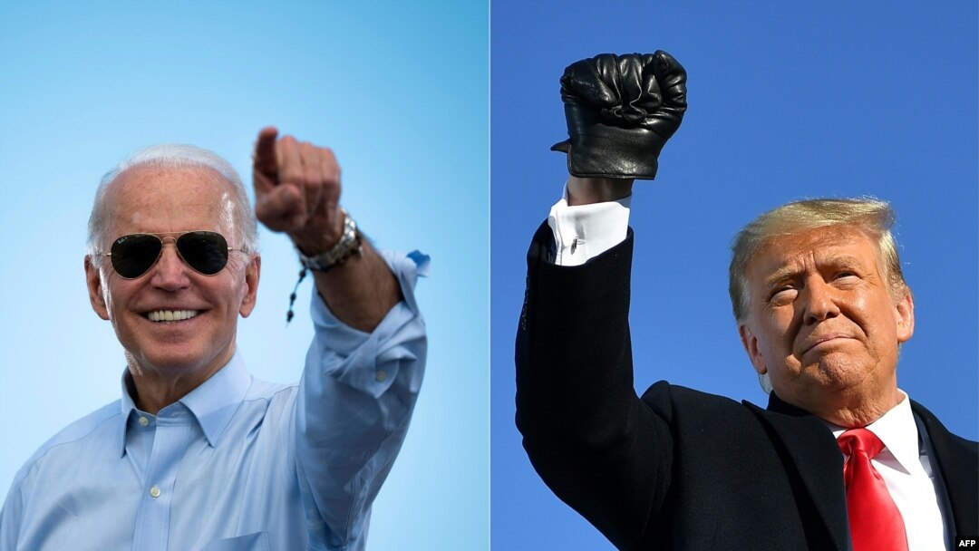 El presidente de EE.UU., Donald Trump, y el candidato presidencial demócrata, Joe Biden, están enfrascados en la elección por la Casa Blanca mientras varios estados clave aún no han contado todos los votos de la elección del 3 de noviembre de 2020.