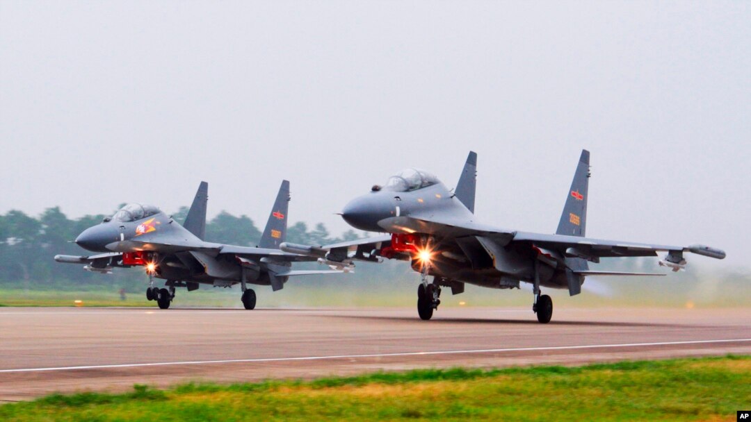 중국 SU-30 전투기 (자료 사진)