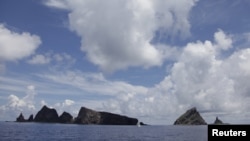 中國稱釣魚島、台灣稱釣魚台、日本稱尖閣諸島的東海小島(資料照片)