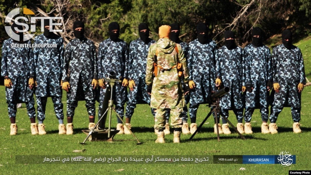 The "Abu Ubaydah bin al-Jarrah" training camp in Nangarhar in eastern Afghanistan is seen in this photo published by the Islamic State's (IS) Khorasan province, Aug. 6, 2018. (Photo courtesy of SITE Intelligence Group)