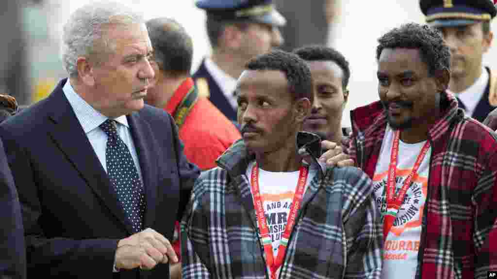 ተበግሶ አባላት ሕብረት አውሮጳ ኣብ ምጥያስ ኤርትራውያን ስደተኛታት