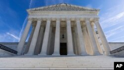 FILE - The U.S. Supreme Court in Washington, Nov. 2, 2024. On Friday, it unanimously upheld the federal law banning TikTok beginning Sunday unless it's sold by its China-based parent company.