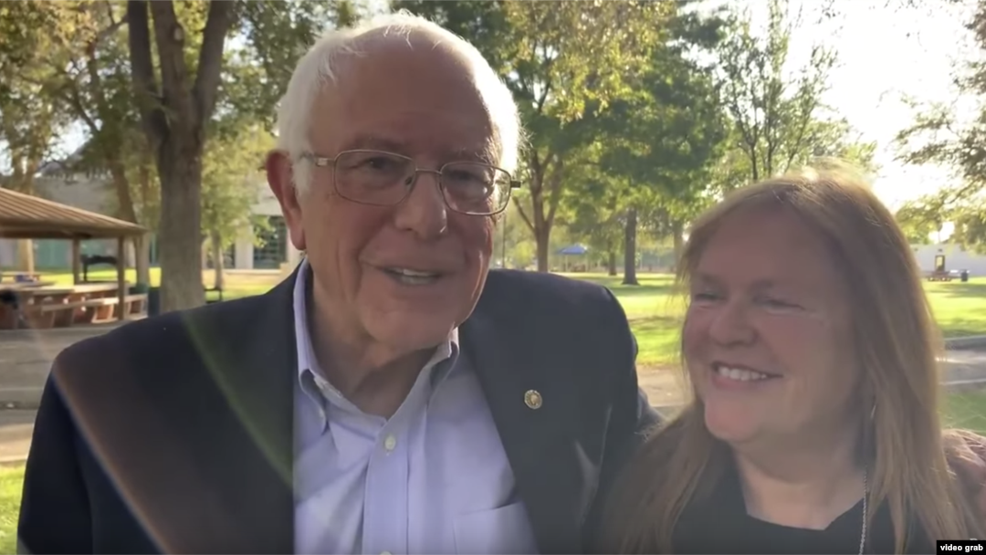 senador demócrata y precandidato a la presidencia de Estados Unidos Bernie Sanders agradece el apoyo de sus seguidores durante sus días de hospitalización.
