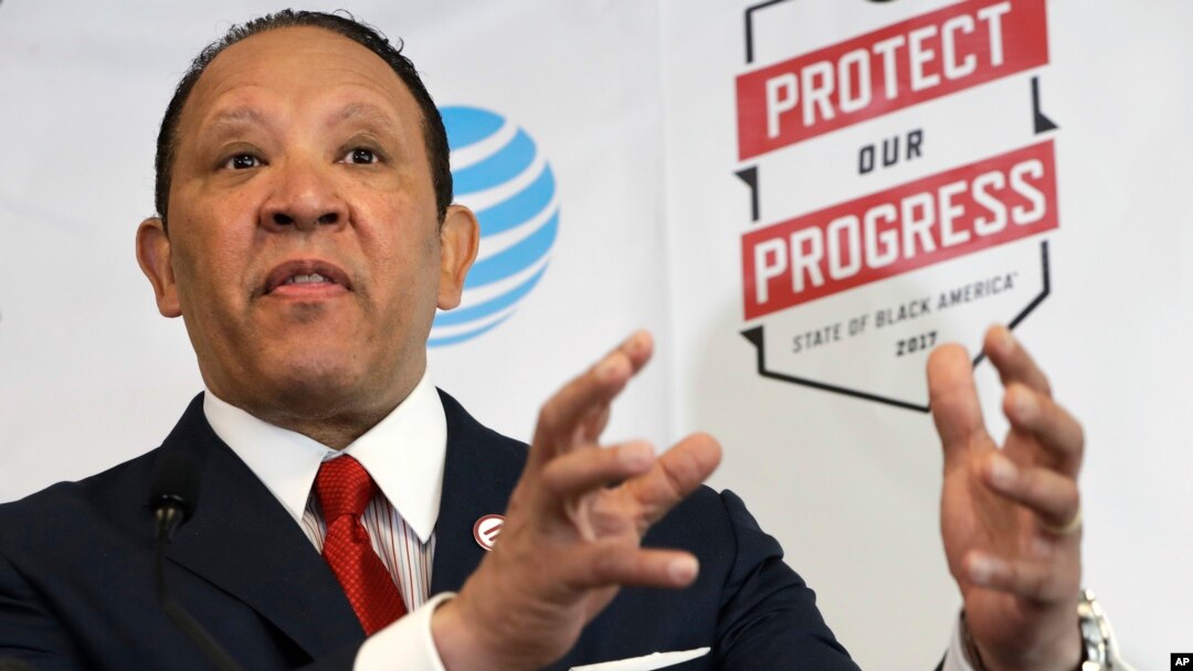 National Urban League CEO Marc Morial speaks about the "2017 State of Black America" report at the National Urban League in Washington, May 2, 2017. 