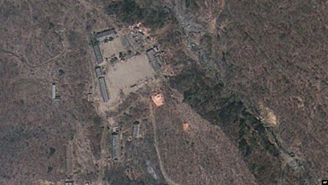北韓核設施衛星照片(資料圖片)