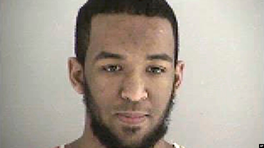FILE – This undated file photo provided by the Butler County Jail in Hamilton, Ohio, shows Munir Abdulkader of West Chester Township. He was sentenced Nov. 23, 2016, for plotting attacks against a U.S. military official and a police station.