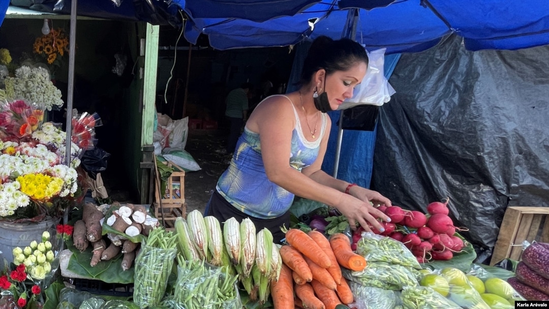 Los precios de alimentos en Centroamérica han experimentado una subida exponencial en los últimos meses, llevando la inflación de los países del Triángulo Norte a la mayor alza en la última década. (Foto VOA / Karla Arévalo)